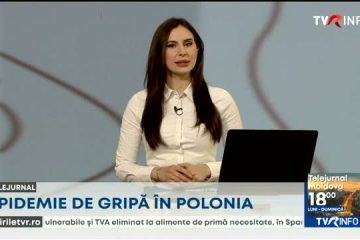 Epidemie de gripă în Polonia. În ultima săptămână au fost înregistrate peste 300.000 de cazuri