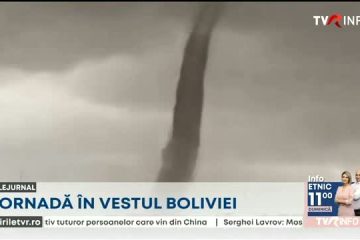 O tornadă a distrus tot ce i-a ieșit în cale în Bolivia