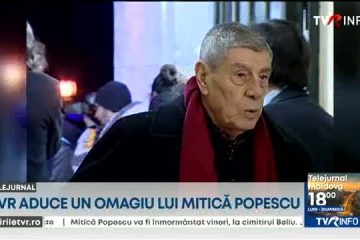 In memoriam Mitică Popescu. Televiziunea Română va difuza programe speciale dedicate marelui actor