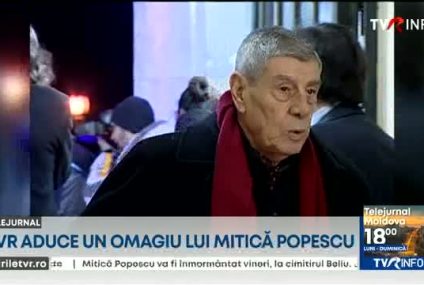 In memoriam Mitică Popescu. Televiziunea Română va difuza programe speciale dedicate marelui actor