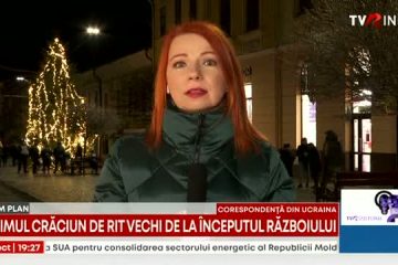 Cernăuți – Ajun de Crăciun cu alarme antiaeriene și huruit de generatoare. Corespondență de la trimisul special al Știrilor TVR, Ramona Avramescu