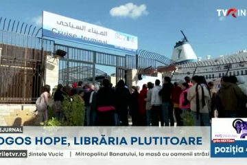 Logos Hope, librăria plutitoare a ajuns în Egipt. Navighează de peste 50 de ani pe mările lumii încărcată cu cărți în toate limbile