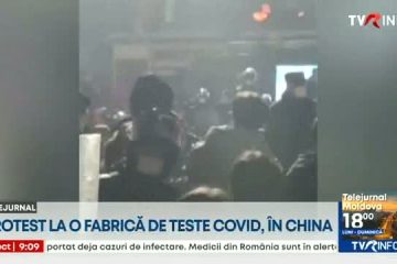 Protest la o fabrică de teste Covid din China. Muncitorii sunt nemulțumiți de salarii și de politica de concedieri