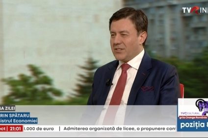 Ministrul Economiei, Florin Spătaru, la TVR Info: Nu am nicio îndoială că producătorii de energie vor plăti această taxă de solidaritate în România