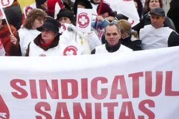 Sanitas declanșează acțiuni de protest. Printre revendicări: Majorarea salariilor cu 15% și declanșarea negocierilor cu Guvernul pe subiectul noii Legi a salarizării personalului bugetar