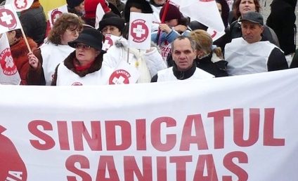 Sanitas declanșează acțiuni de protest. Printre revendicări: Majorarea salariilor cu 15% și declanșarea negocierilor cu Guvernul pe subiectul noii Legi a salarizării personalului bugetar