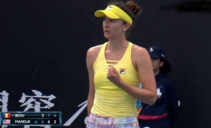 Irina Begu s-a calificat în doi la Australian Open, după ce a fost condusă cu set și 5-3. Este singura româncă rămasă în turneu, după ce Patricia Țig a fost eliminată