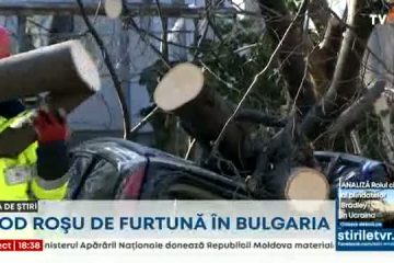 Cod roșu de furtună în Bulgaria