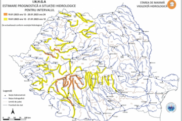 Cod portocaliu de viituri în nouă judeţe din Transilvania, Oltenia şi Muntenia