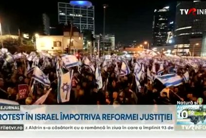 Protest de amploare în Israel față de reforma în Justiție