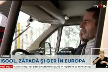 Iarnă grea în Europa. Ninsoarea și gerul au pus stăpânire pe regiuni întregi