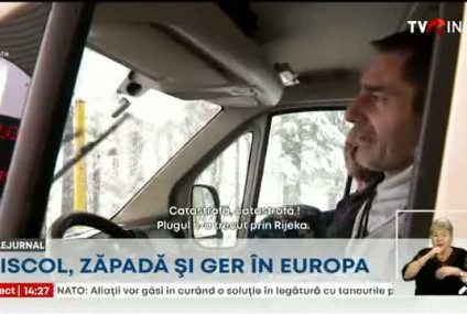 Iarnă grea în Europa. Ninsoarea și gerul au pus stăpânire pe regiuni întregi