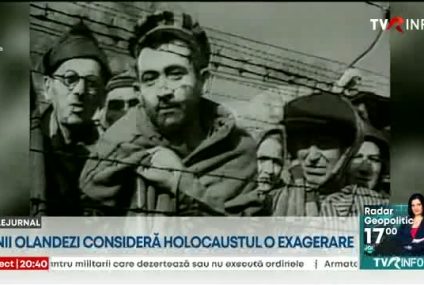 Unii tineri olandezi consideră Holocaustul o exagerare. Papa Francisc: Ura și violența au alimentat Holocaustul