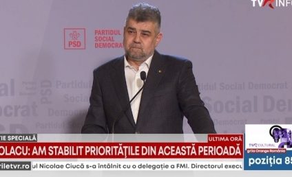 Marcel Ciolacu: E normal să avem niște discuții de evaluare a unor miniștri. Mai sunt trei luni până la rotativă, avem timp. Nu cred că e prioritatea românilor, poate e a noastră, a partidelor