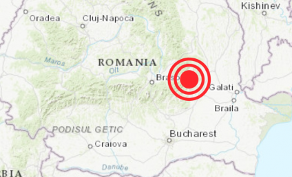 Un seism cu magnitudinea 4,5 s-a produs azi-noapte, în zona seismică Vrancea. Acesta a fost urmat de patru replici de intensitate mai mică