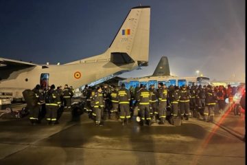 Misiunea de sprijin pentru Turcia – ziua 1. Pompierii români acționează în provincia Hatay, într-o localitate apropiată orașului Antakia, zonă puternic lovită de cutremur. A avut loc prima misiune de recunoaștere în teren
