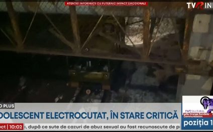 Medicii de la Spitalul pentru Copii „Sfânta Maria” din Iaşi l-au operat pe băiatul electrocutat, care a căzut de pe un pasaj pietonal