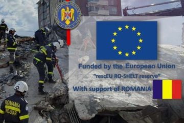 Trenuri cu ajutoare, din Gara București Vest spre Turcia. Sunt puse la dispoziție materiale de cazarmament din stocuri speciale, pentru misiunile din cadrul Mecanismului European de Protecţie Civilă