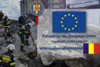 Trenuri cu ajutoare, din Gara București Vest spre Turcia. Sunt puse la dispoziție materiale de cazarmament din stocuri speciale, pentru misiunile din cadrul Mecanismului European de Protecţie Civilă