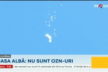 Casa Albă precizează că obiectele care plutesc deasupra SUA nu sunt OZN-uri