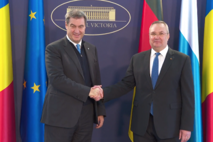 Premierul Landului Bavaria, Markus Söder: Susținem România pe drumul către Schengen. Apreciem austriecii, nu ne înțelegem întotdeauna, o să încercăm să-i convingem să se mai gândească o dată în privința aderării