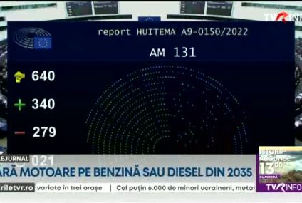 Vânzarea maşinilor pe benzină şi motorină va fi interzisă în Europa din 2035