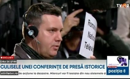 Întâlnirea cu Volodimir Zelenski, un eveniment în sine pentru jurnaliști din întreaga lume, prezenți la Kiev în ziua în care s-a împlinit un an de când Rusia a invadat Ucraina.  TVR, și de această dată, martor al istoriei