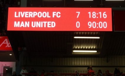 Liverpool, scor istoric în fața lui Manchester United, 7-0. E cea mai categorică victorie a “cormoranilor” în duelurile cu United
