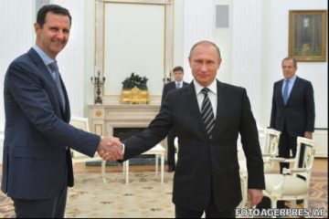 Bashar al-Assad a sosit la Moscova. Miercuri se întâlnește cu Vladimir Putin