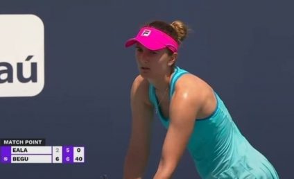 Jucătoarea română de tenis Irina Begu s-a calificat în turul al doilea la turneul  de la Miami, după ce a revenit spectaculos în ambele seturi