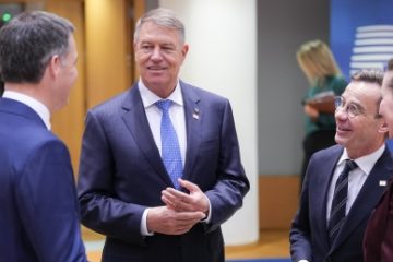 Klaus Iohannis, la Consiliul European: Un sprijin suplimentar din partea UE, necesar pentru consolidarea rezilienței acestui stat în fața amenințărilor Federației Ruse