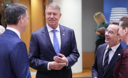 Klaus Iohannis, la Consiliul European: Un sprijin suplimentar din partea UE, necesar pentru consolidarea rezilienței acestui stat în fața amenințărilor Federației Ruse