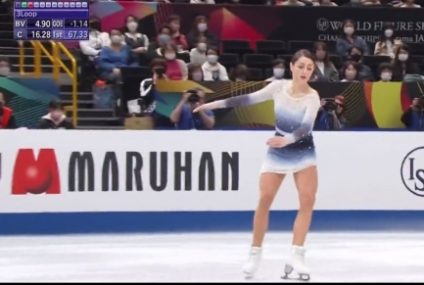 Reprezentanta Românei, Julia Sauter, s-a clasat pe locul 20 în finala Campionatelor Mondiale de Patinaj Artistic din Japonia, transmisă în direct la TVR2