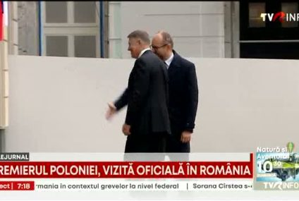 Premierul Poloniei, vizită oficială în România. Mateusz Morawiecki va participa alături de premierul Nicolae Ciucă la o şedinţă comună a celor două guverne