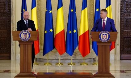 Charles Michel la Palatul Cotroceni. Klaus Iohannis: Aderarea la Schengen rămâne un obiectiv național. Avem susținerea președintelui Consiliului European pentru adoptarea unei decizii pozitive anul acesta