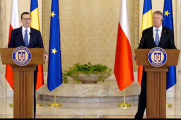 Klaus Iohannis: România şi Polonia îşi vor menţine fără echivoc susţinerea pentru Ucraina. Am agreat să intensificăm sprijinul pentru partenerii cei mai afectaţi de conflict, în special Republica Moldova