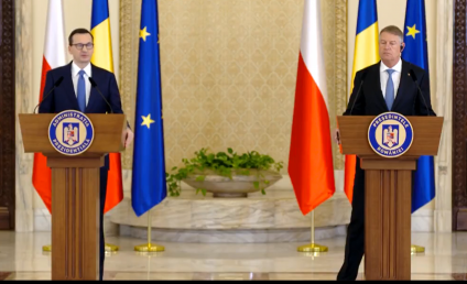 Klaus Iohannis: România şi Polonia îşi vor menţine fără echivoc susţinerea pentru Ucraina. Am agreat să intensificăm sprijinul pentru partenerii cei mai afectaţi de conflict, în special Republica Moldova