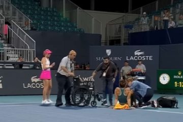 Bianca Andreescu a suferit o ruptură de ligamente la glezna stângă