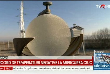 Record de temperaturi negative în Harghita pentru sfârșit de martie: minus 11,6 grade Celsius la Miercurea Ciuc