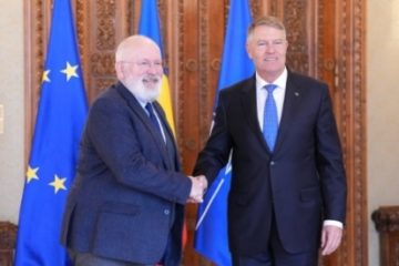 Vicepreședintele executiv al Comisiei Europene, Frans Timmermans, a transmis în cadrul întâlnirii cu președintele Klaus Iohannis sprijinul ferm pentru aderarea României la Schengen