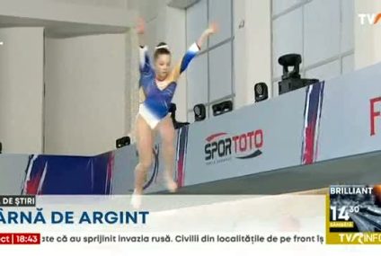 Gimnasta Alexia Vânoagă a cucerit medalia de argint la bârnă, la Campionatele Mondiale de juniori din Antalya