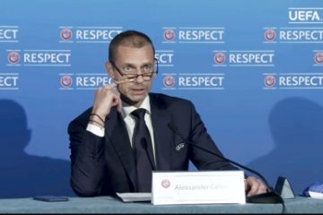 Aleksander Ceferin a fost reales în funcţia de preşedinte al UEFA