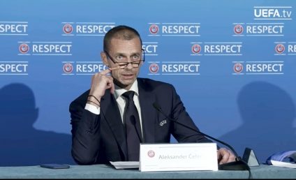 Aleksander Ceferin a fost reales în funcţia de preşedinte al UEFA