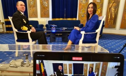 Brilliant | Interviu cu viceamiralul Mihai Panait, Șeful Statului Major al Forțelor Navale Române, sâmbătă, 14.30, pe TVR INFO: „În momentele grele, pe mare, se cunosc adevăratele caractere”