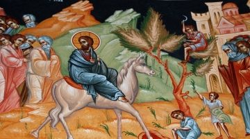 Intrarea lui Iisus în Ierusalim. Duminica Floriilor pentru credincioşii ortodocşi
