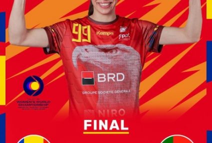 România, ca şi calificată la Campionatul Mondial de handbal feminin, după ce a învins echipa Portugaliei în prima manşă a play-off-ului