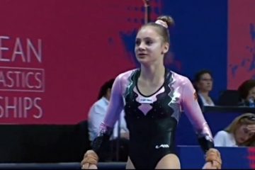 Gimnastică artistică: Sabrina Maneca-Voinea, locul 4 în finala de la sărituri la Europene