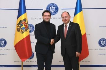 Consultări ale ministrului de Externe, Bogdan Aurescu, cu omologul său din Republica Moldova, Nicu Popescu