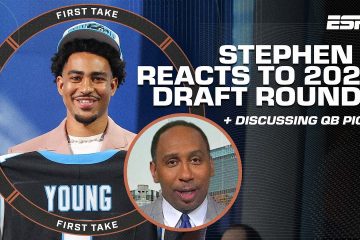 Reacția lui Stephen A. la runda 1️⃣ a draftului NFL 2023 + Defalcarea QB-urilor draftate |  Prima luare – ESPN