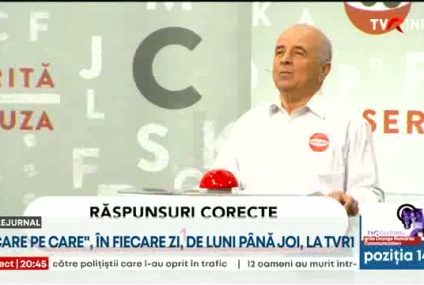 Prima emisiune concurs dedicată exclusiv limbii române, după un format TV 100% românesc, se vede din 8 mai la TVR 1. „Care pe care”, cu Ruxandra Gheorghe Negrea, de luni până joi, de la ora 18.00